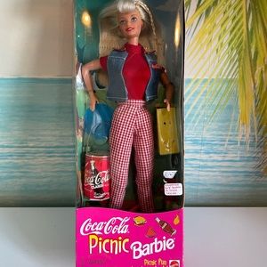 Never Opened Coca-Cola 90’s Barbie